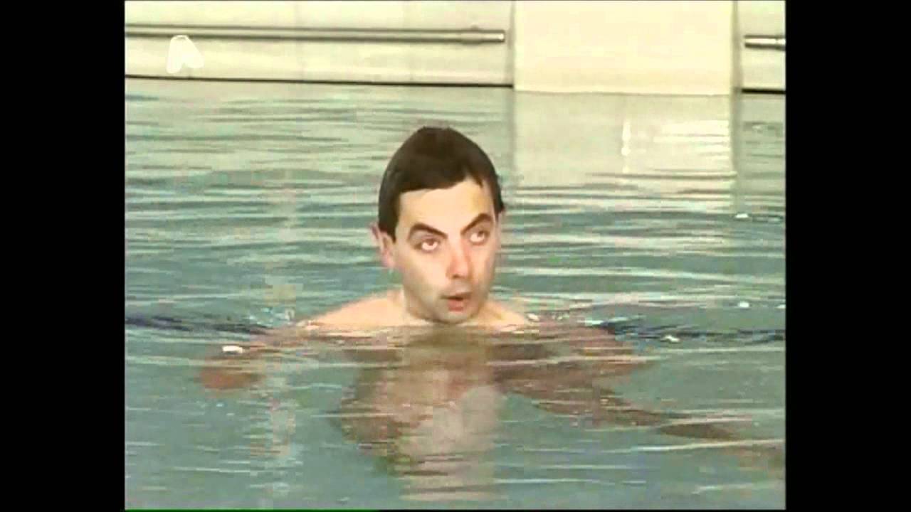 Vídeo - Mr. Bean vai à piscina