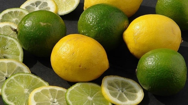 Variedades de suco de limão