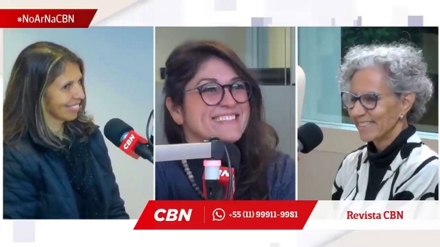 Conceição Trucom e Gabriela Chaves no Revista CBN