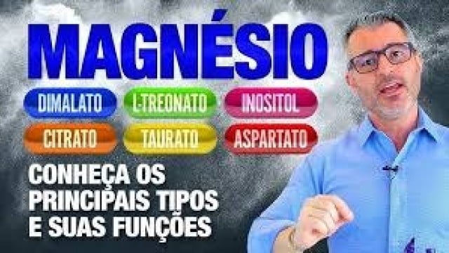 Magnésio: conheça os tipos e benefícios